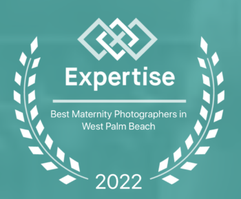 Expertise badge for best maternity photographer in West Palm Beach in 2022